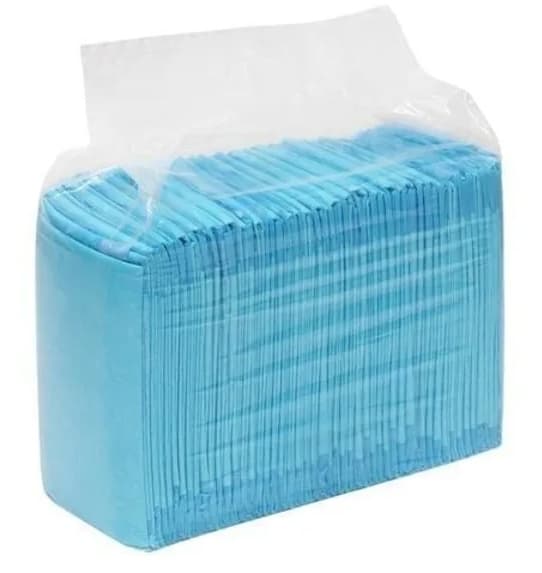 100-Pack - Hygienunderlägg / Engångsunderlägg / Hygien Underlägg Blå 33*45cm