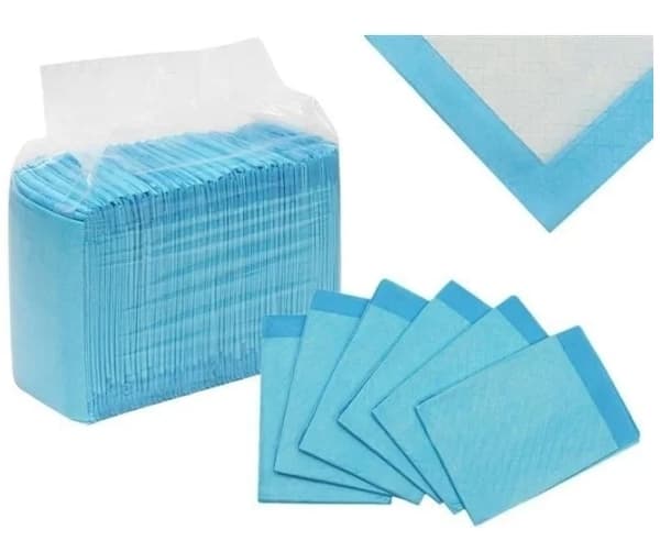100-Pack - Hygienunderlägg / Engångsunderlägg / Hygien Underlägg Blå 33*45cm