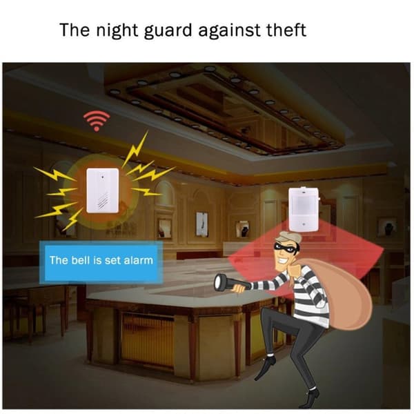 Passagealarm / Dørvagt / Indpasseringsalarm med dobbelte detektorer