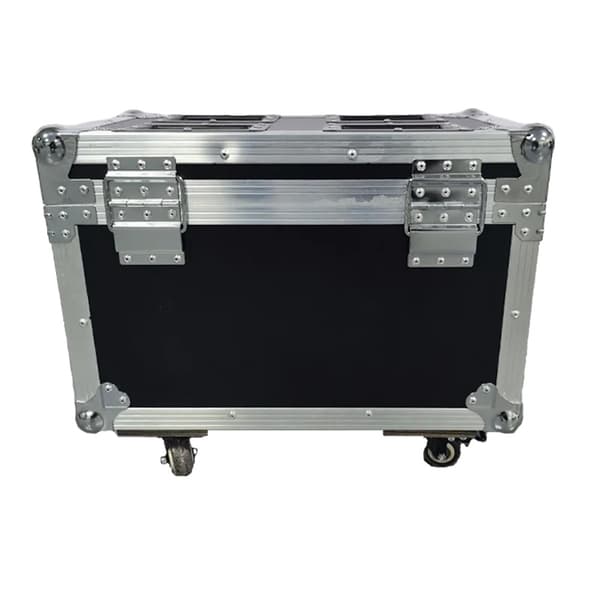Flammemaskine, DMX-styring, udendørs koncertatmosfære, 1 Flightcase 4i1