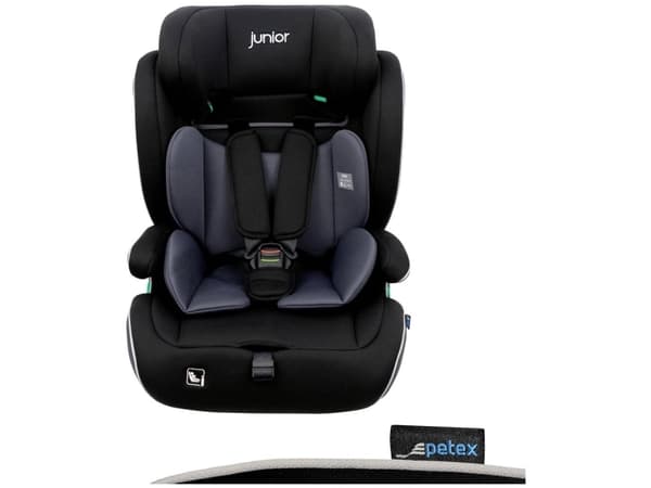 Petex Supreme Plus 1151 ISOFIX musta HDPE ECE R129 -standardin mukainen lastenistuin Musta