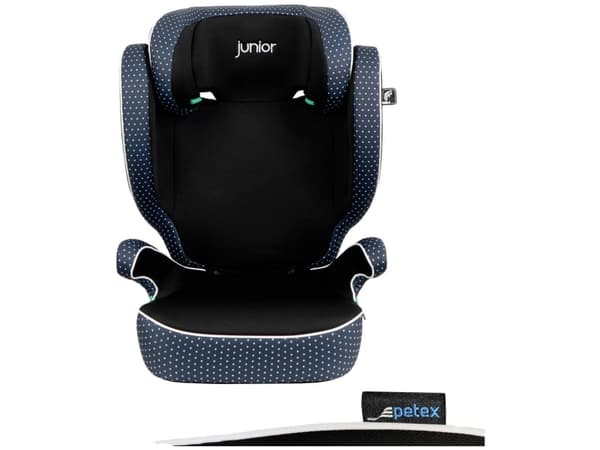 Petex Basic 1502 blau HDPE nach ECE R129 Barnesæde Blå