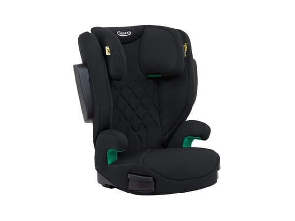 Graco EverSure i-Size R129, Säkerhetsbälte, 2-3 (15 - 36 kg; 3.5 - 12 år ), 3-pint, Sidoskydd, Nackstöd, Tvättbar klädsel