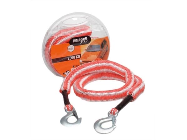 Bogserlina elastisk 2500kg Jumbo 1,5/3m