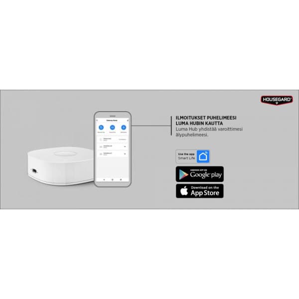 Housegard Luma HUB GW650 centralt enhed