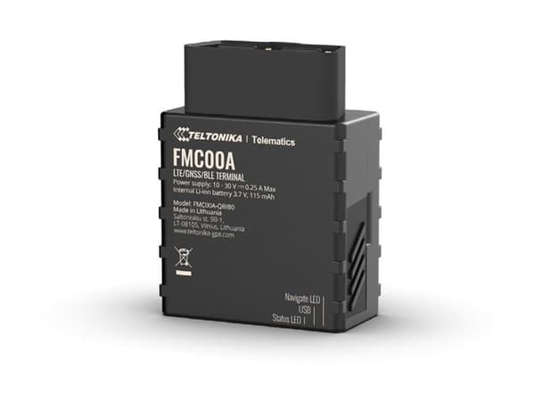 Teltonika FMC00A - GPS/GLONASS/GALILEO/BeiDou/QZSS-spårningsenhet - 128 MB