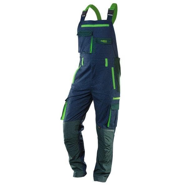 NEO TOOLS PREMIUM ARBETSOVERALL, 62% BOMULL, 35% POLYESTER, 3% ELASTAN - XL