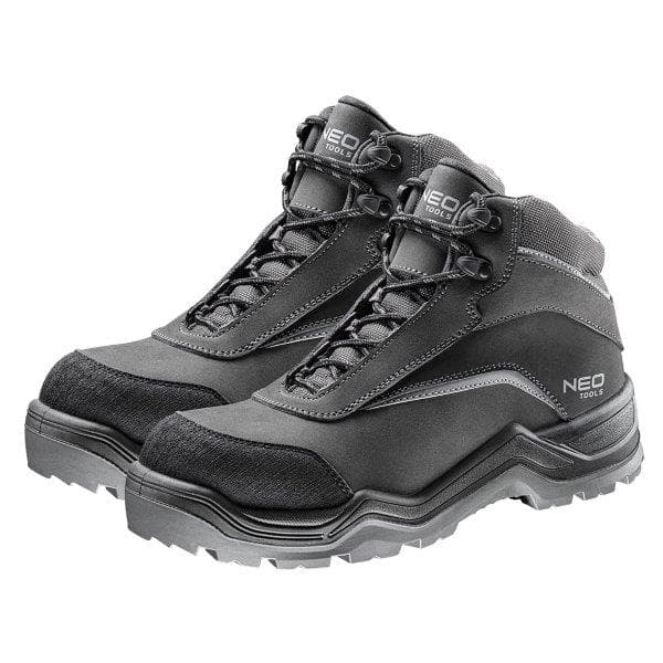 NEO TOOLS ARBEJDSANKELSKO S3 SRC, NUBUCK, STØRRELSE 45