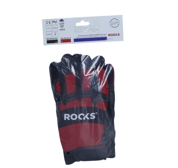 ROOKS STRONG GARAGE ARBEJDSHANDSKER, STØRRELSE M, 20 cm