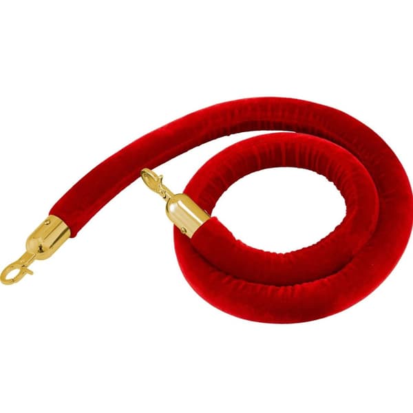 4st 96cm höjd gyllene folksamlingskontrollstolpe med 3st 1,5 m sammetsrep, slitstarkt material, stabil bas, lätt att montera, bred applikation