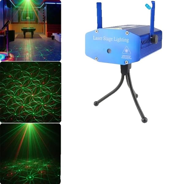 Laserprojektor Bar, Flera Mönster, LED-vattenstämplar
