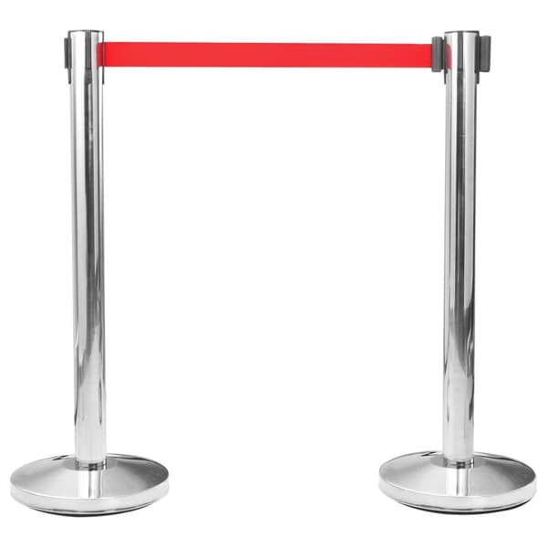Kulkueste sisään vedettävällä hihnalla 200 cm punainen - Kulkueste - Kulkuesteet - Home & Living