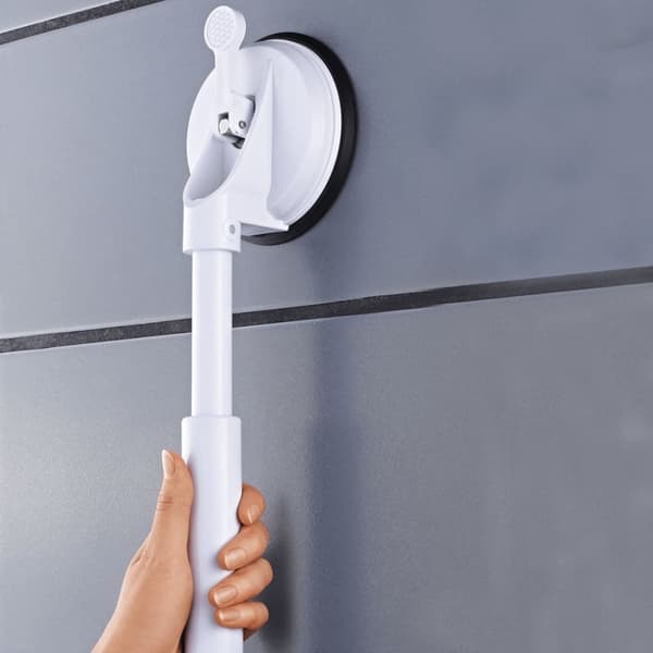 RIDDER Teleskopiskt stödhandtag med sugkoppar 12,5 cm 100 kg A0150301
