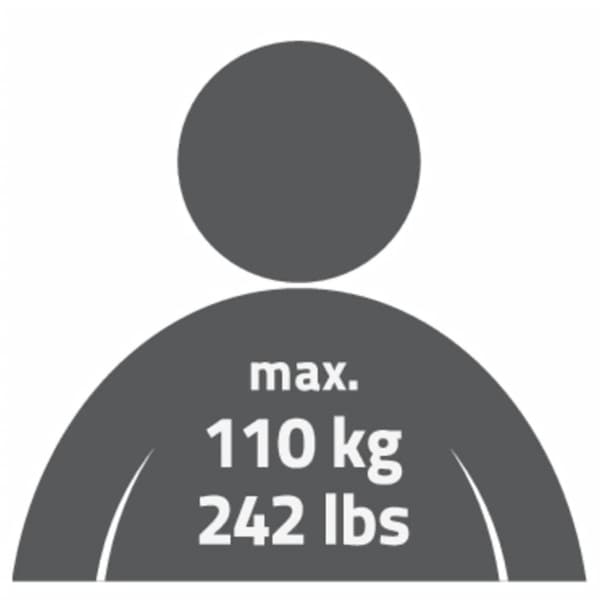 RIDDER håndgreb 30 cm aluminium sort