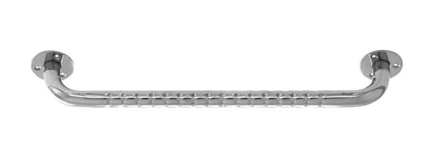 Badeværelseshåndliste i rustfrit stål, bølgepap, 120 cm