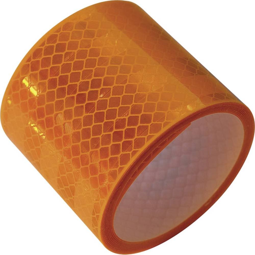 Konturmarkering, reflekterande band LAS 10217 10217 Gul reflekterande 2 m (L x B) 2 m x 50 mm För permanenta strukturer