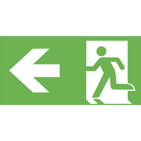 B-SAFETY BR 565 030 Nödutgångsbelysning Takmontering, väggmontering