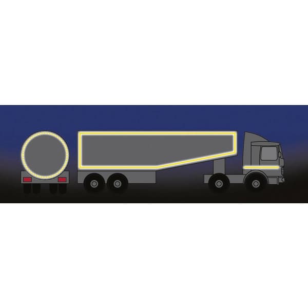 3M Diamond Grade™ 983-71 9837155 Konturmarkering, reflekterande band Gul reflekterande 50 m