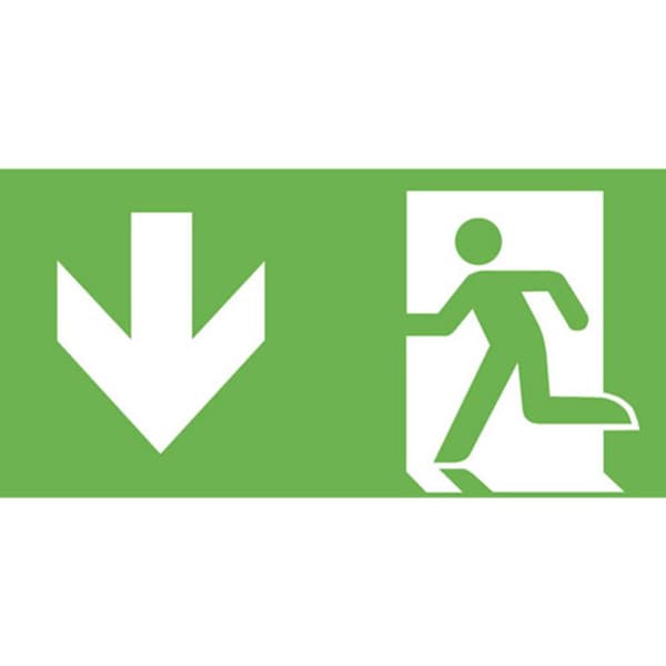 B-SAFETY BR 558 030 Nödutgångsbelysning väggmontering