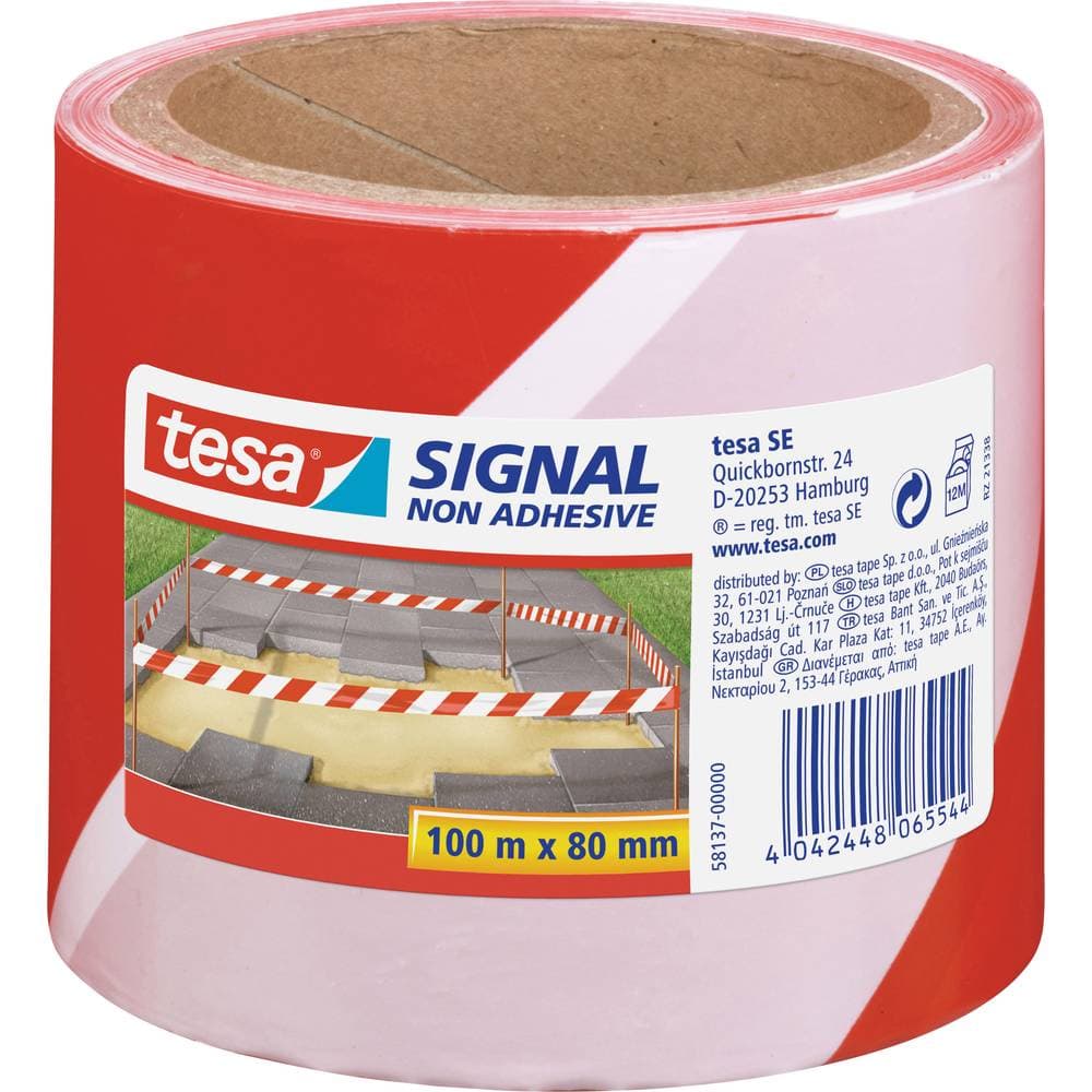 tesa 58137-00-00 signal Absperrband (L x B) 100 m x 80 mm