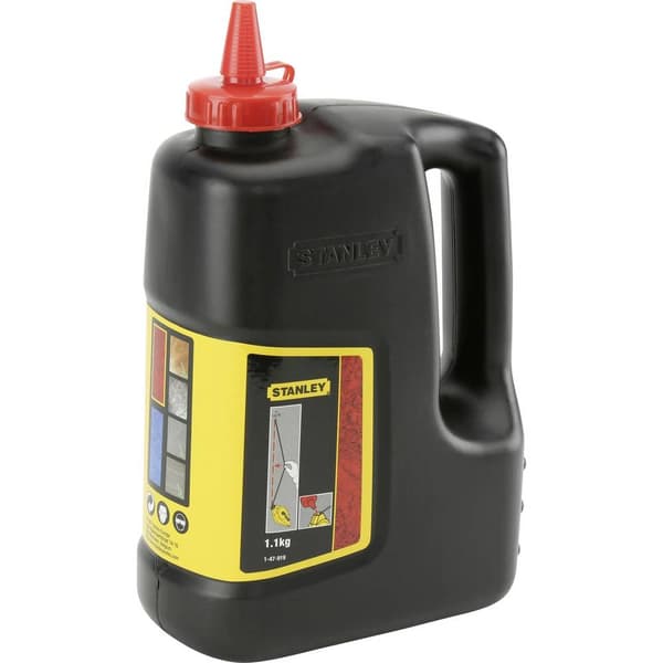 STANLEY 1-47-919 Kritpulver röd 1000g 1 kg