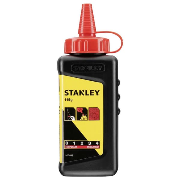 STANLEY 1-47-404 Kritpulver röd 115g 115 g