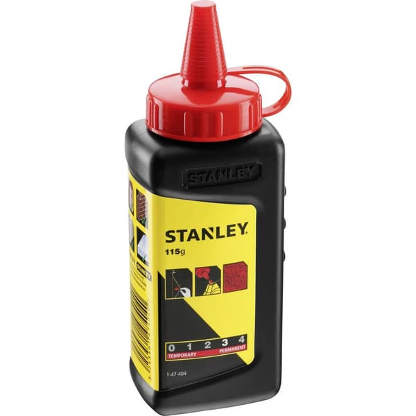 STANLEY 1-47-404 Kritpulver röd 115g 115 g