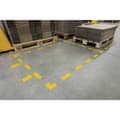 Miniatyrbild 2 av 4: Durable 170204 Pitch-markering form -L- Signal-gul 10 st (L x B x H) 100 x 100 x 0.7 mm