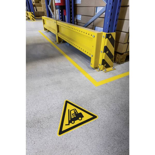 Durable 173404 Symbol-varning för truckar Gul, Svart 1 st