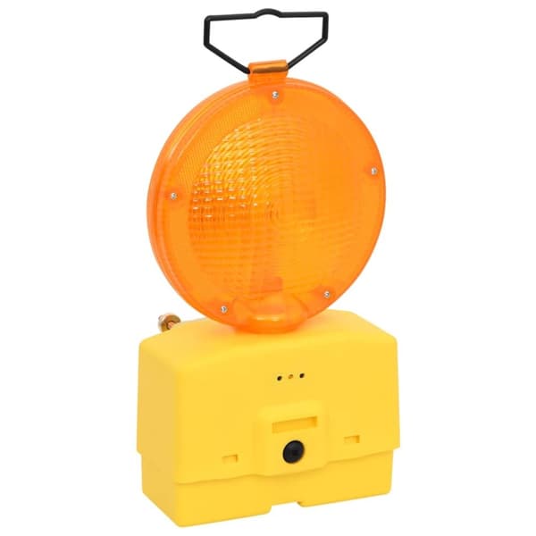 vidaXL arbejdslamper til byggeplads 10 stk. med batterier 18x8x37 cm