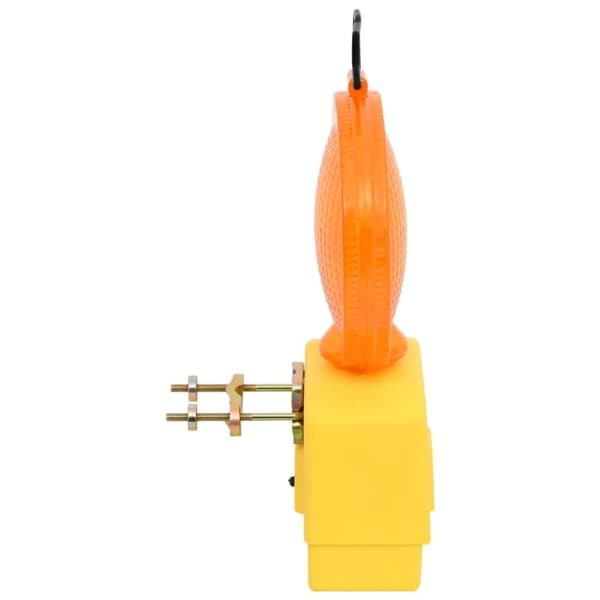 vidaXL arbejdslamper til byggeplads 10 stk. med batterier 18x8x37 cm