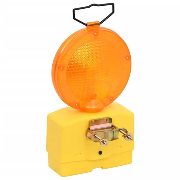 vidaXL arbejdslamper til byggeplads 10 stk. med batterier 18x8x37 cm