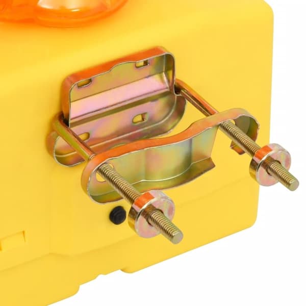 vidaXL arbejdslamper til byggeplads 10 stk. med batterier 18x8x37 cm