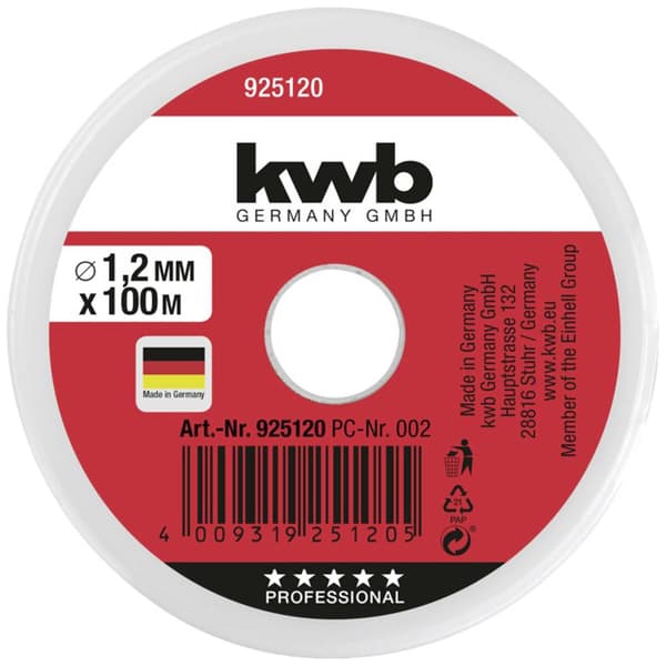 kwb 925120 Markeringsfärg Röd 100 m