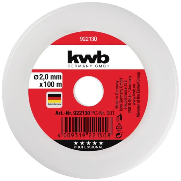 kwb 922130 Markeringsfärg Vit 100 m