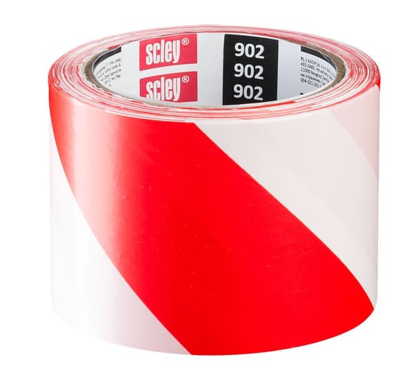Scley advarselstape 120mm x 100m serie 902