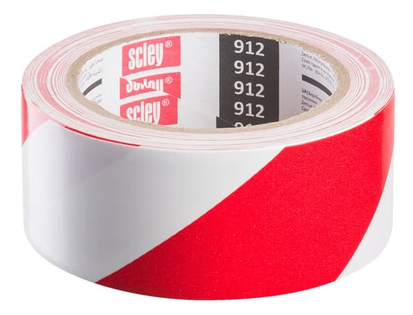 Scley varoitusnauha 48mm x 33m sarja 912