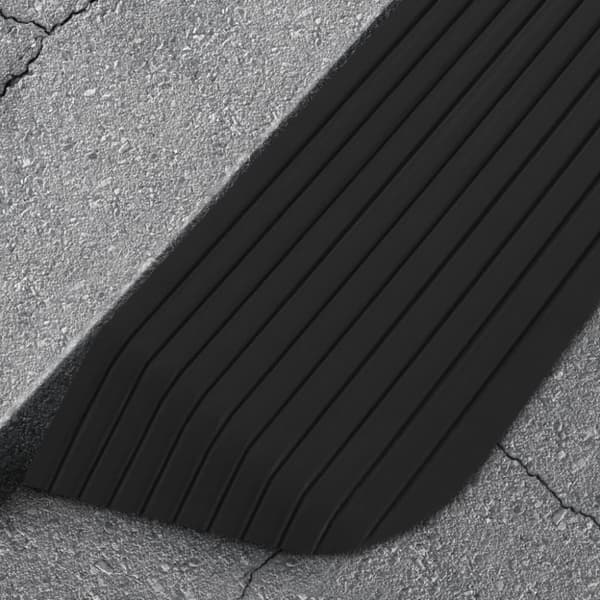 Tröskelramp 110x32x3,8 cm gummi