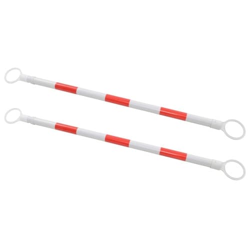 Utdragbara bommar 2 st plast 116-197 cm