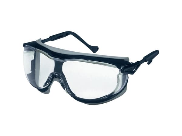 uvex skyguard NT - Skyddsglasögon - solskydd: 2C-1.2 W 1 FTKN CE - klar lins - polypropylen, termoplastisk polyuretan (TPU) - blågrå