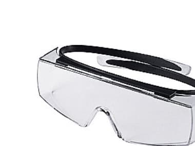 Uvex sikkerhedsbrille klar - OTG overbrille kan bæres over de fleste styrkebriller