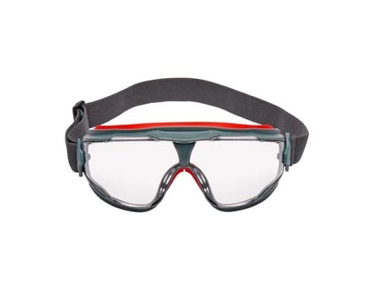 3M 7100074368 skyddsglasögon Grå, Röd