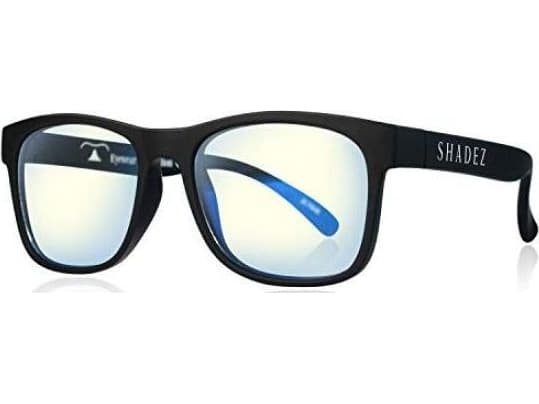 SHADEZ Blue Light Black Teeny lasten silmälasit digitaalisille laitteille 3-7 vuotta SHZ 101