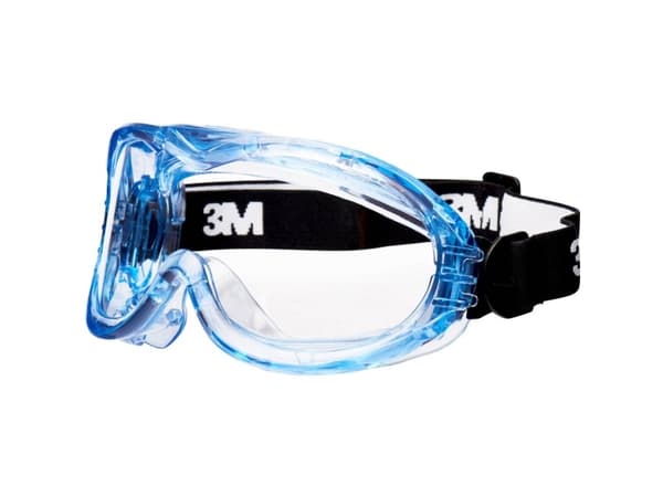3M Fahrenheit, Skyddsglasögon, Bygg/renovering, Kemiarbete, Alla, Transparent, Transparent, Neopren, Nylon, Polyvinylklorid (PVC)