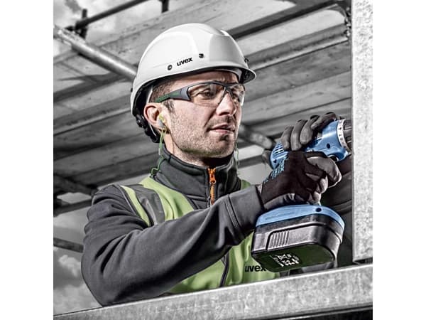 Uvex 9194365, Skyddsglasögon, Gul, Svart, Polykarbonat, 1 styck