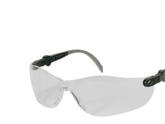 Skyddsglasögon klara - Space Comfort, 99,9 % UV-skydd, justerbara tinningar