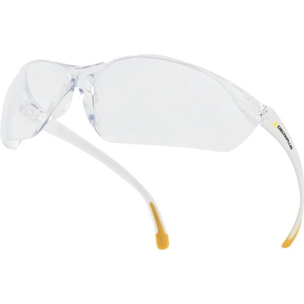 Delta Plus Meia sikkerhedsbriller med polycarbonatlinser til arbejde Clear One Size