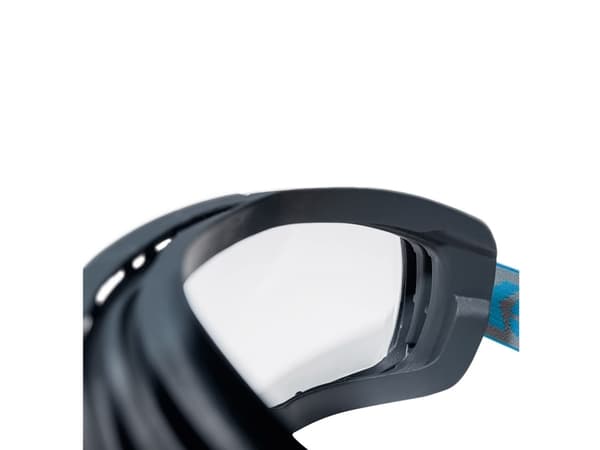 uvex - Vernebriller - avskygning: 2C-1.2 W 1 FTKN CE - klart glass - polykarbonat, termoplastisk elastomer (TPE), textile - blå, antrasitt - Klasse 1