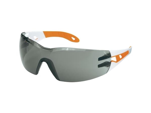 uvex pheos s 9192745 Beskyttelsesbriller inkl. UV-beskyttelse Hvid, Orange