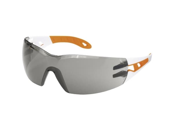 uvex pheos s 9192745 Beskyttelsesbriller inkl. UV-beskyttelse Hvid, Orange